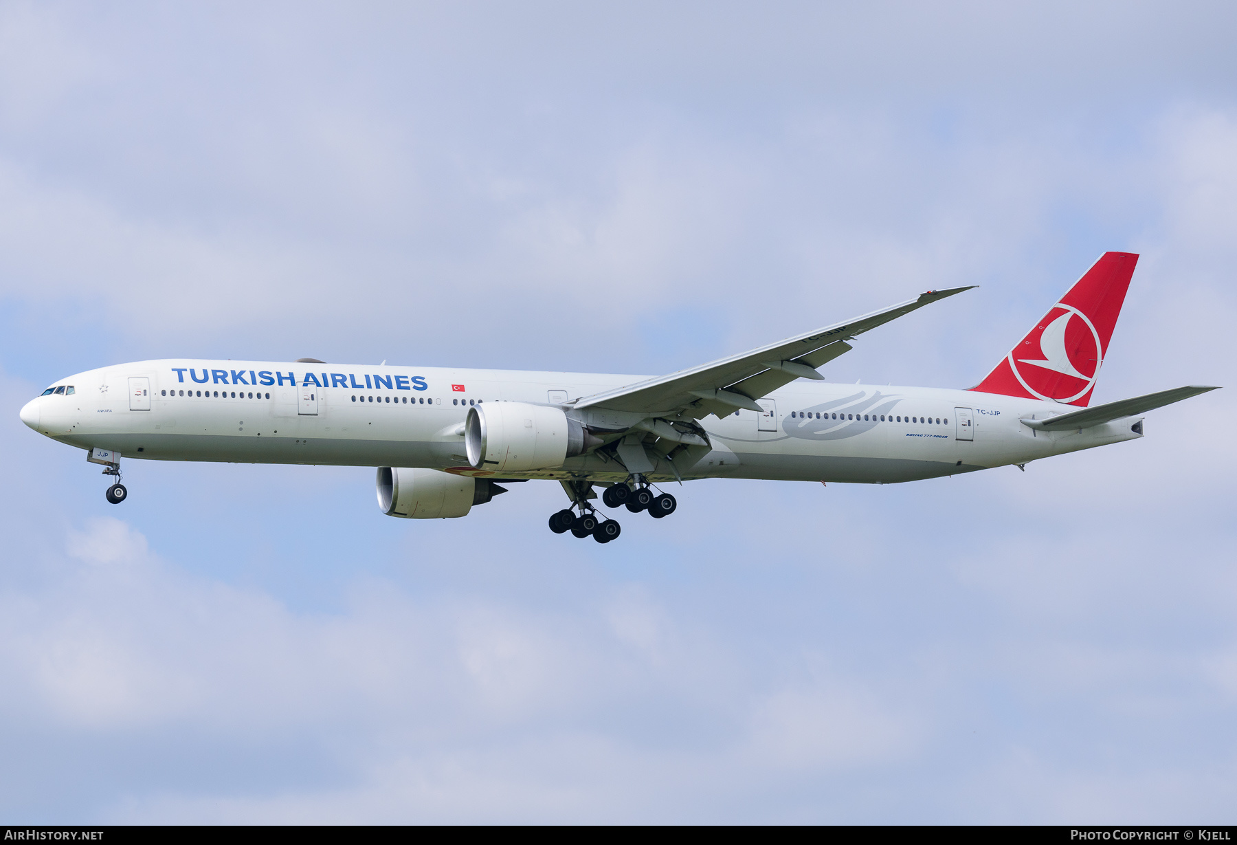 Aircraft Photo of TC-JJP | Boeing 777-3F2/ER | Turkish Airlines | AirHistory.net #373057