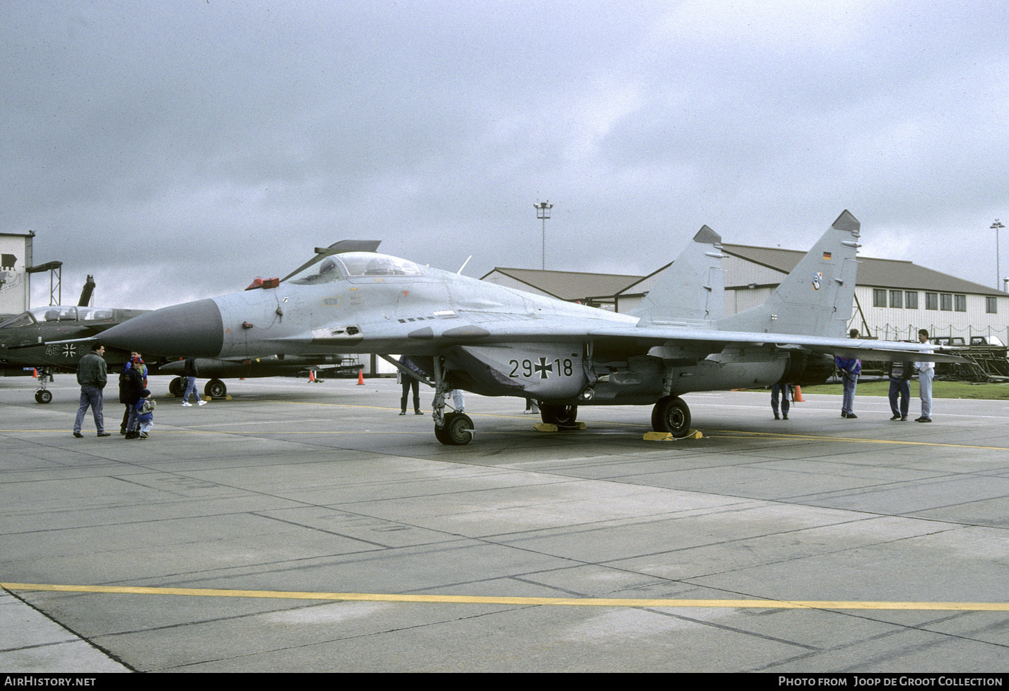 Aircraft Photo of 2918 | Mikoyan-Gurevich MiG-29G (9-12) | Germany - Air Force | AirHistory.net #373066