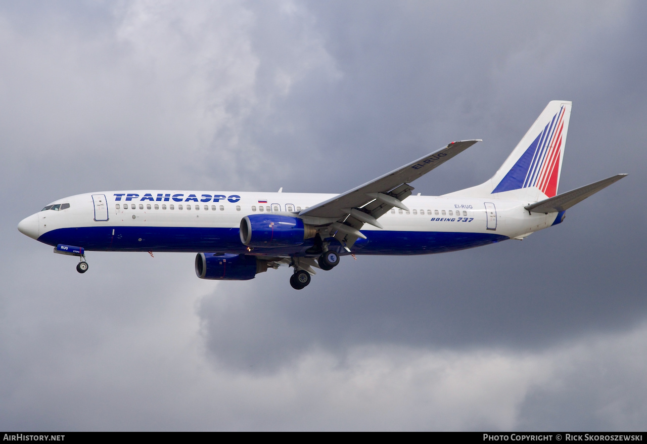 Aircraft Photo of EI-RUG | Boeing 737-86N | Transaero Airlines | AirHistory.net #373069