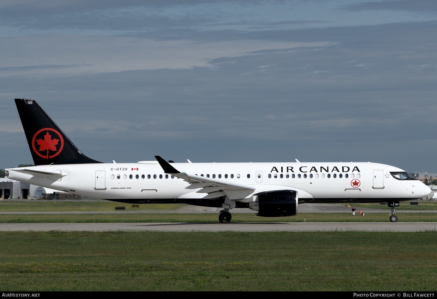 Aircraft Photo of C-GTZS | Airbus A220-371 (BD-500-1A11) | Air Canada | AirHistory.net #373071