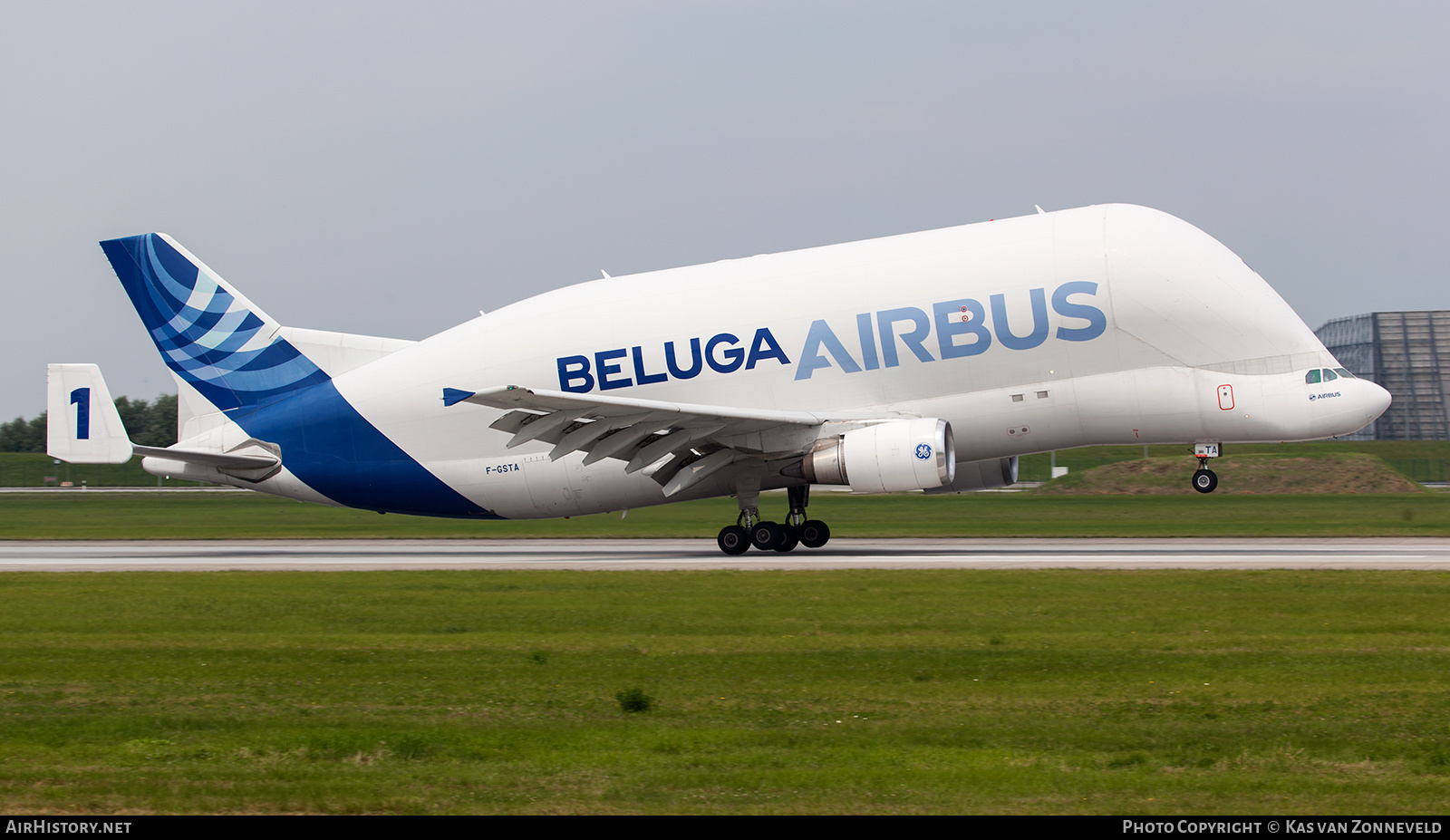 Aircraft Photo of F-GSTA | Airbus A300B4-608ST Beluga (Super Transporter) | Airbus Transport International | AirHistory.net #373079