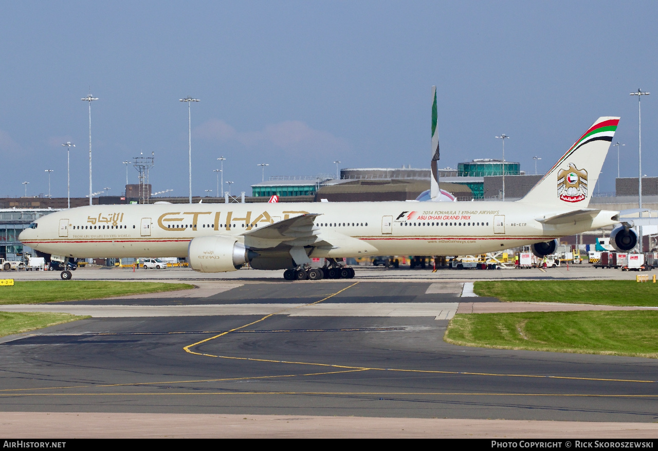 Aircraft Photo of A6-ETF | Boeing 777-3FX/ER | Etihad Airways | AirHistory.net #373084