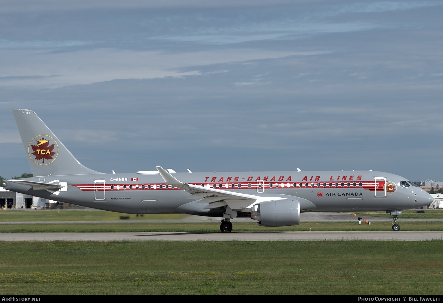 Aircraft Photo of C-GNBN | Airbus A220-371 (BD-500-1A11) | Air Canada | Trans-Canada Air Lines - TCA | AirHistory.net #373088