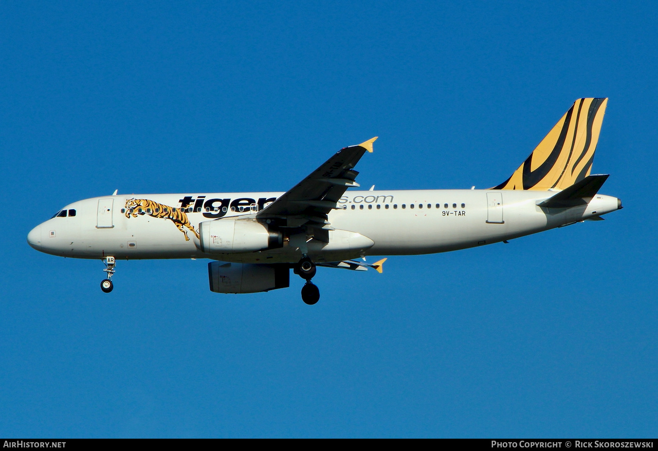 Aircraft Photo of 9V-TAR | Airbus A320-232 | Tigerair | AirHistory.net #373098