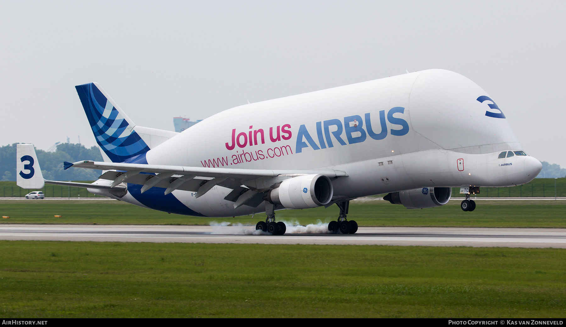 Aircraft Photo of F-GSTC | Airbus A300B4-608ST Beluga (Super Transporter) | Airbus Transport International | AirHistory.net #373102