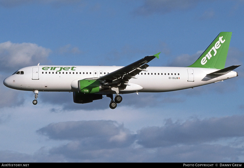 Aircraft Photo of EI-DIJ | Airbus A320-212 | Eirjet | AirHistory.net #373106