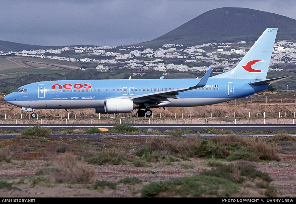 Aircraft Photo of I-NEOX | Boeing 737-86N | Neos | AirHistory.net #373112