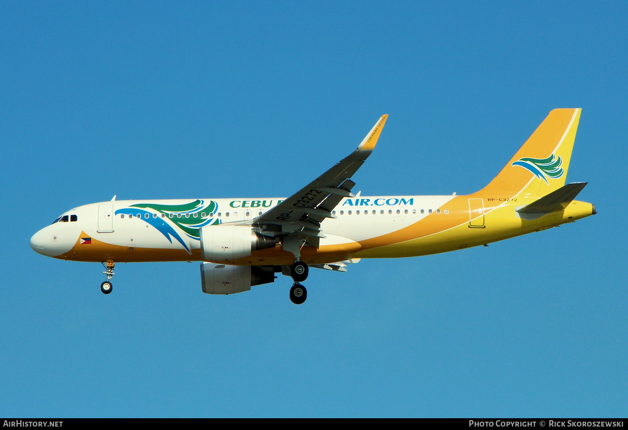 Aircraft Photo of RP-C3272 | Airbus A320-214 | Cebu Pacific Air | AirHistory.net #373119