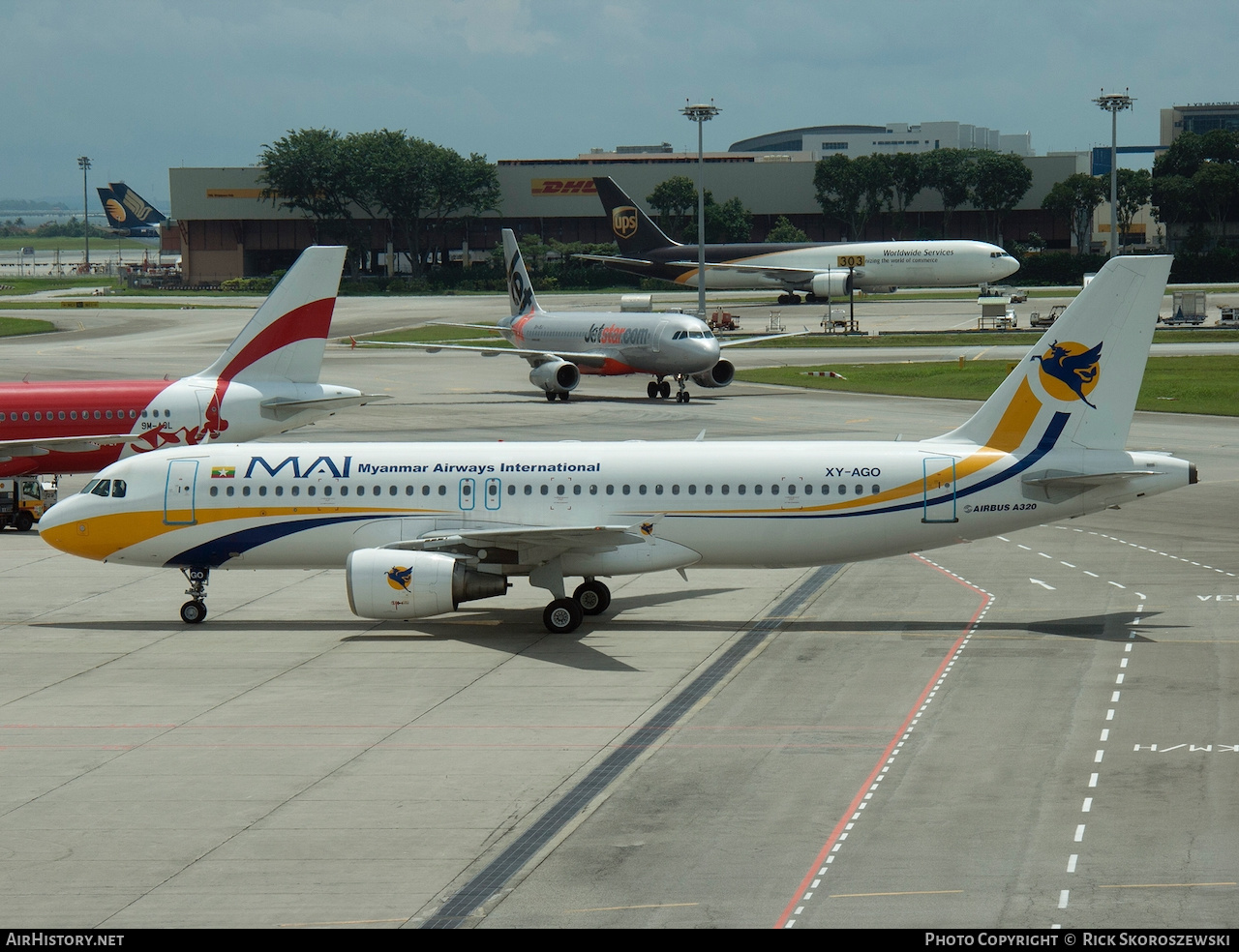 Aircraft Photo of XY-AGO | Airbus A320-214 | Myanmar Airways International - MAI | AirHistory.net #373132