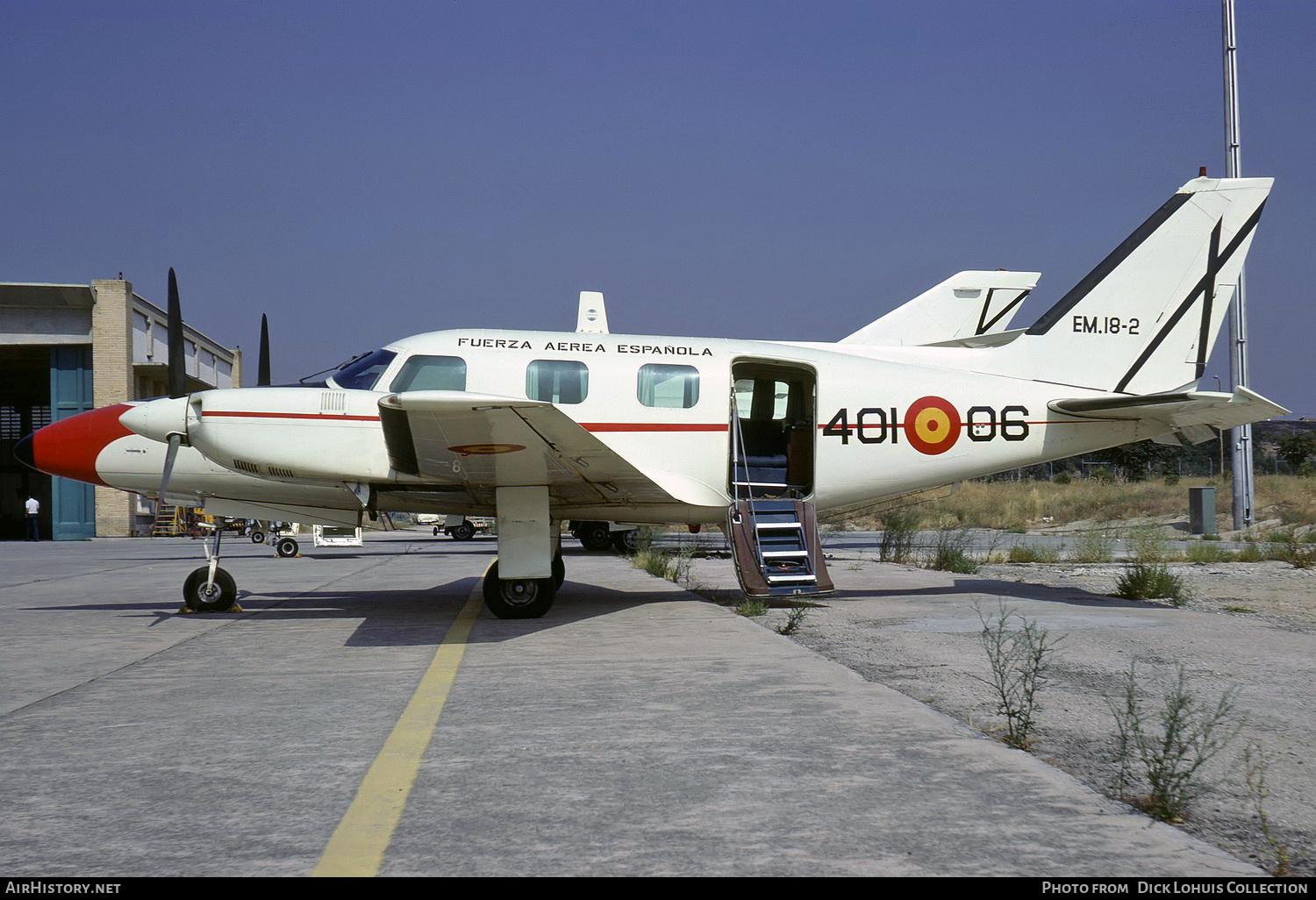 Aircraft Photo of EM.18-2 | Piper PA-31P Navajo | Spain - Air Force | AirHistory.net #373142