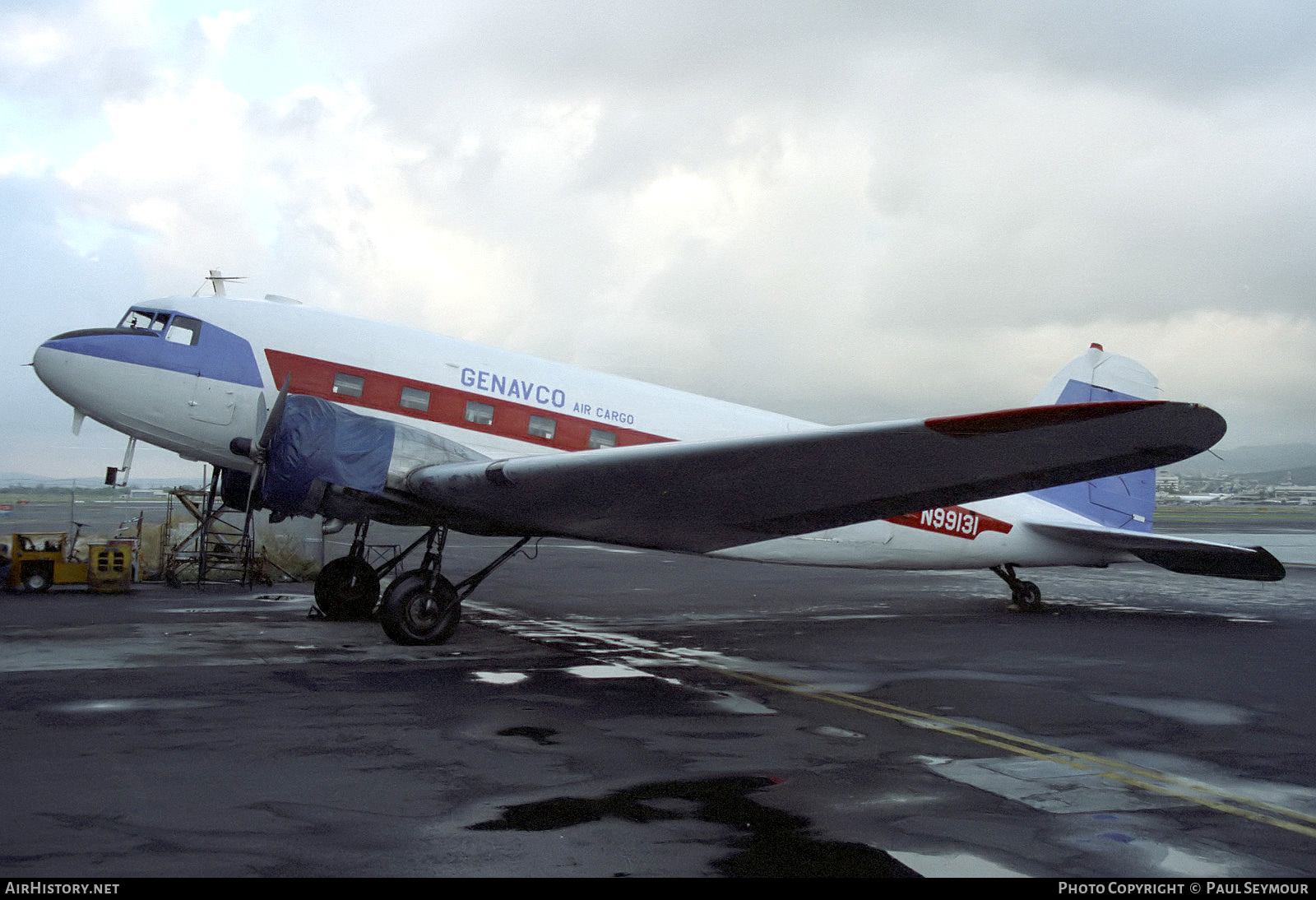 Aircraft Photo of N99131 | Douglas DC-3-G202A | Genavco Air Cargo | AirHistory.net #373150
