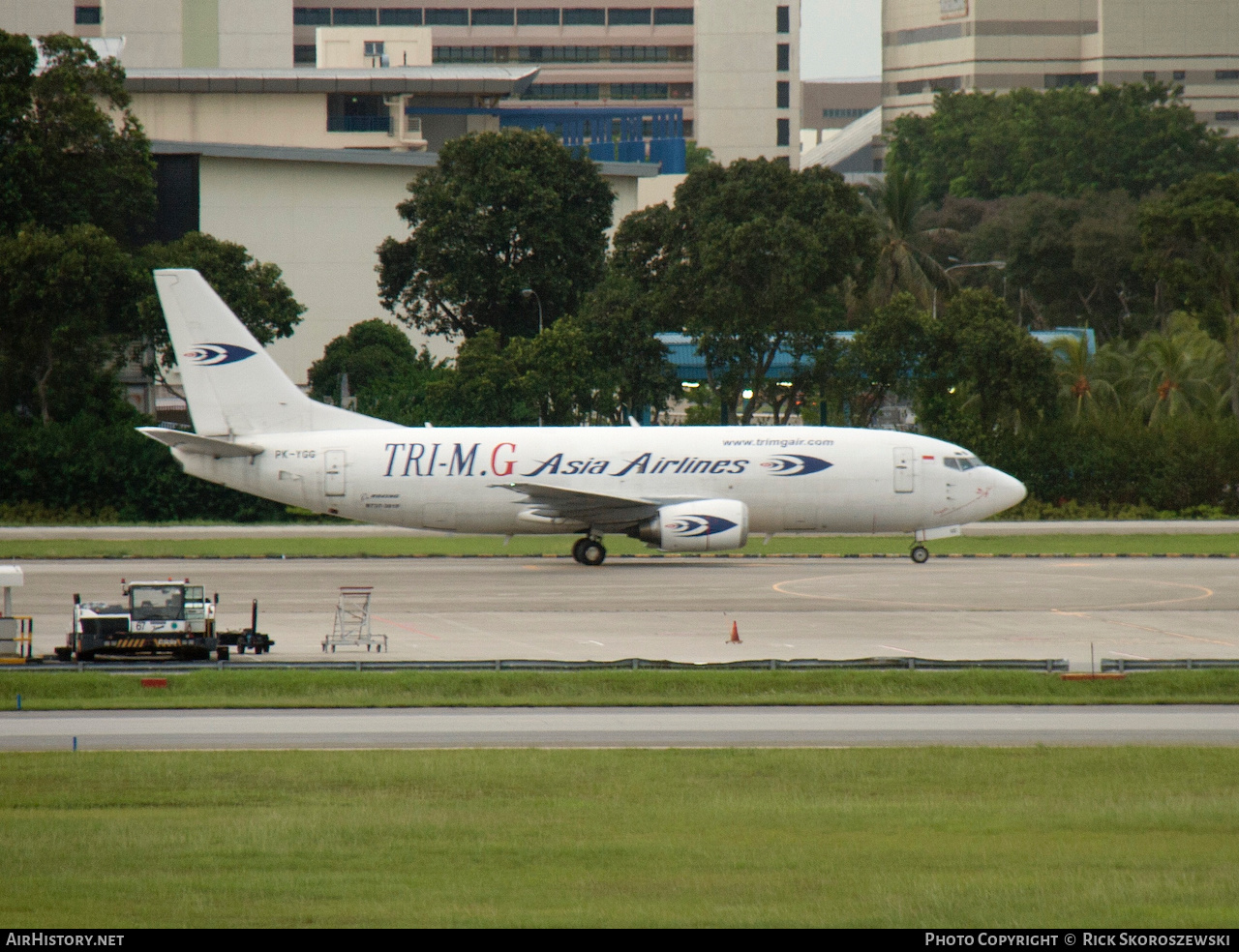 Aircraft Photo of PK-YGG | Boeing 737-301(SF) | Tri-M.G. Intra Asia Airlines | AirHistory.net #373153