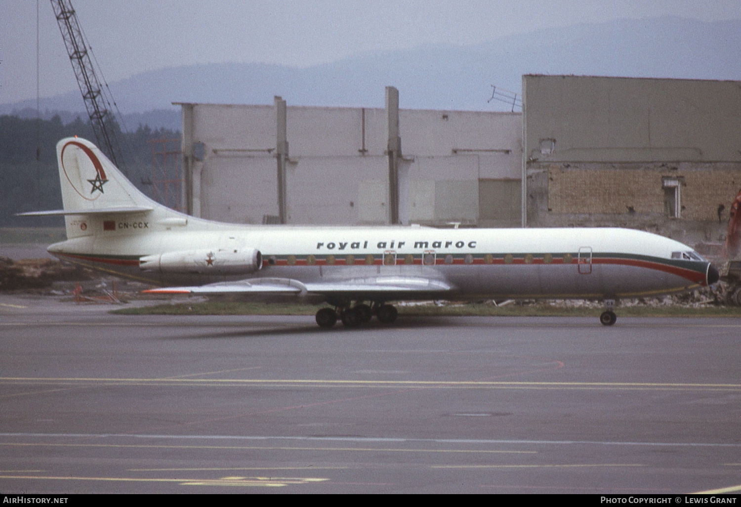 Aircraft Photo of CN-CCX | Sud SE-210 Caravelle III | Royal Air Maroc - RAM | AirHistory.net #373167