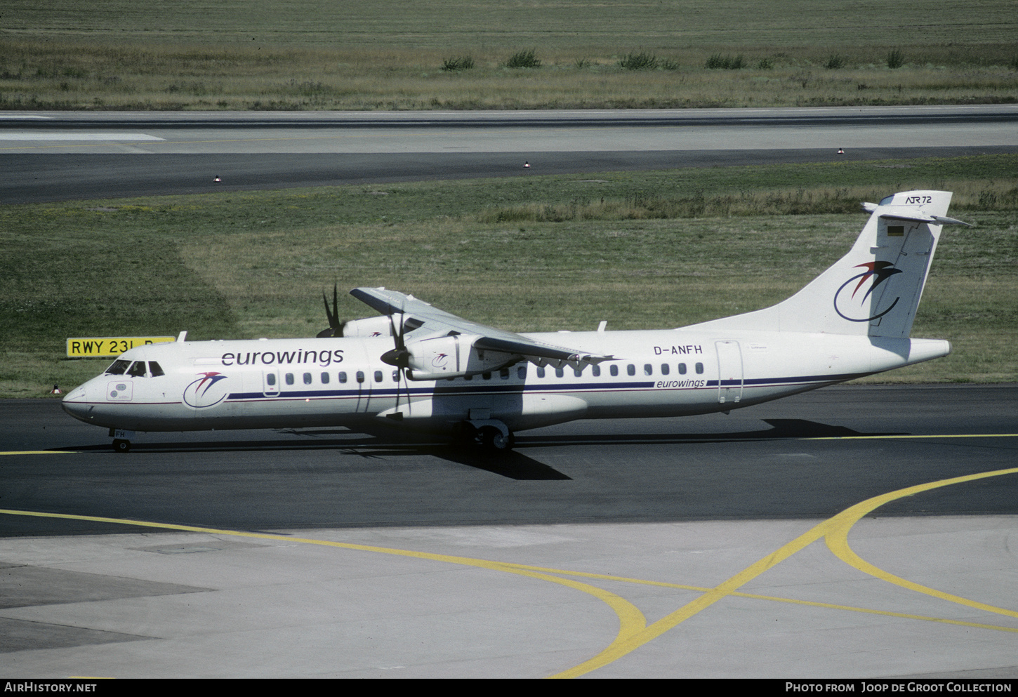 Aircraft Photo of D-ANFH | ATR ATR-72-500 (ATR-72-212A) | Eurowings | AirHistory.net #373171