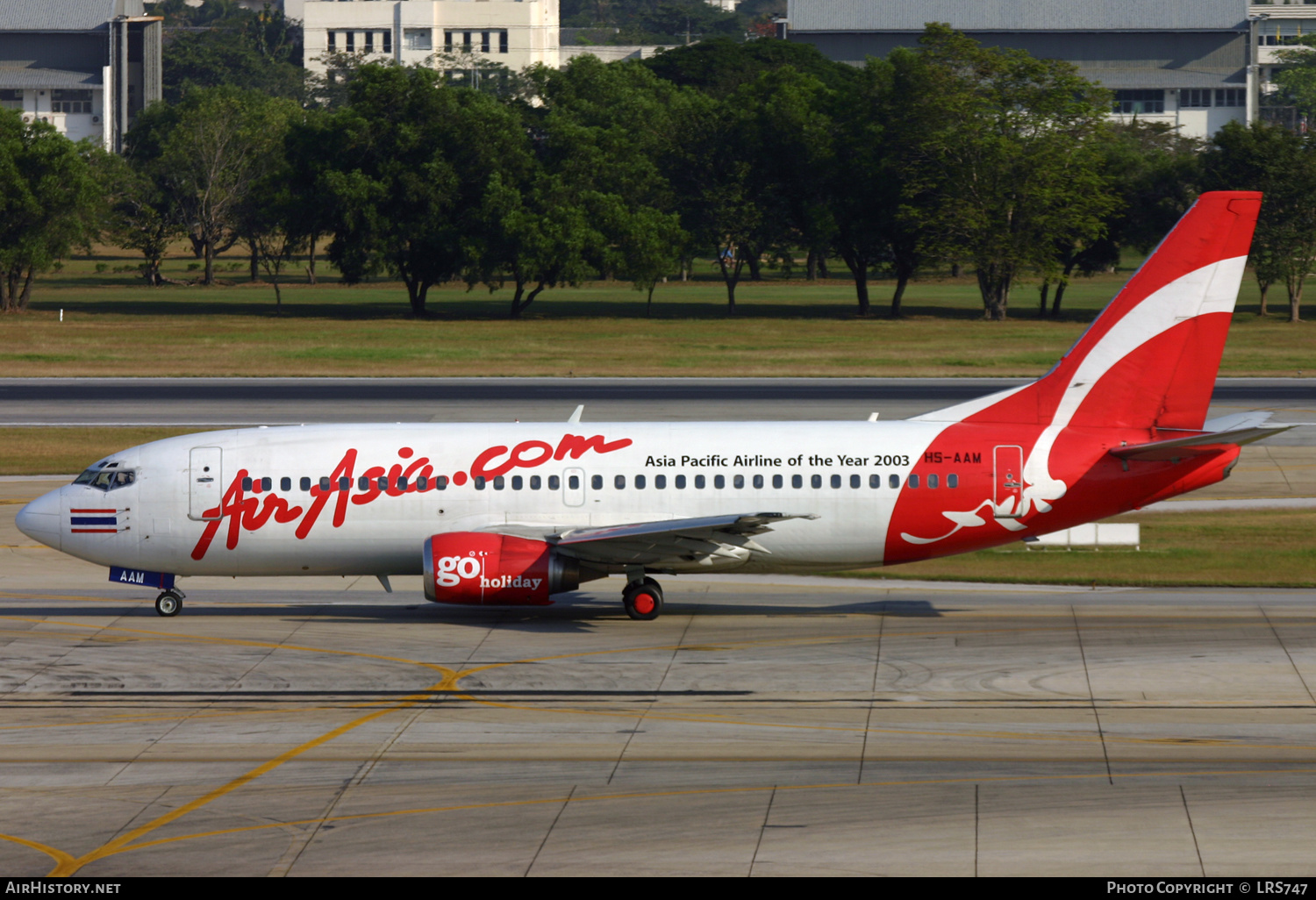 Aircraft Photo of HS-AAM | Boeing 737-301 | AirAsia | AirHistory.net #373176