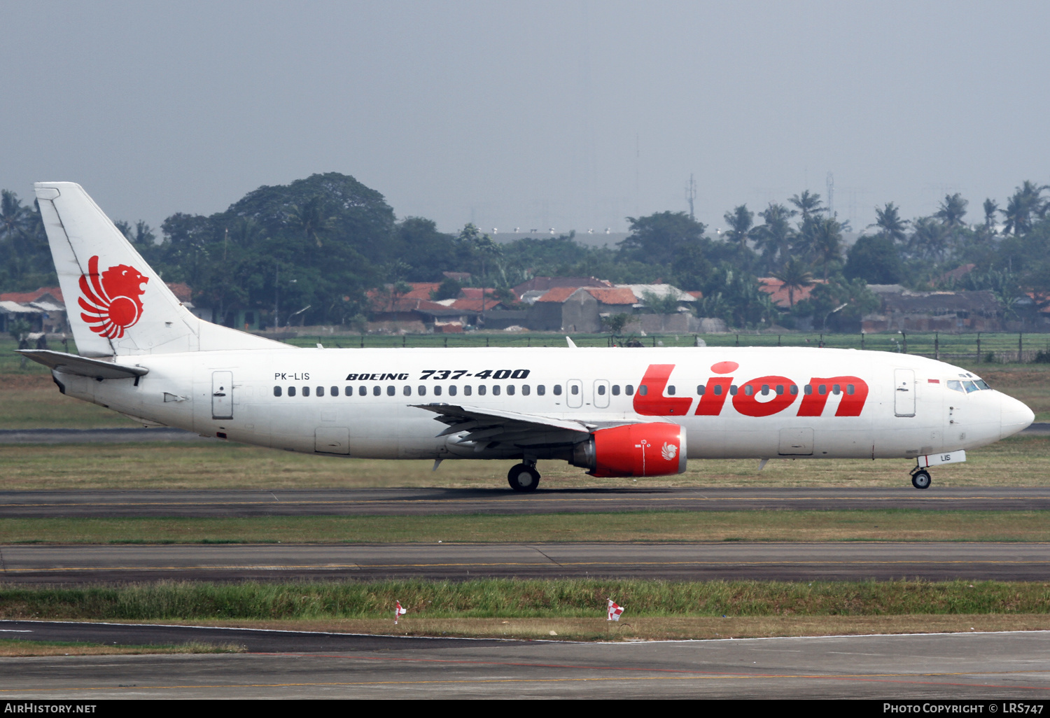 Aircraft Photo of PK-LIS | Boeing 737-4Y0 | Lion Air | AirHistory.net #373184