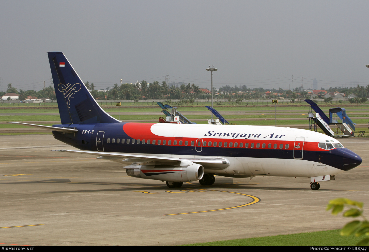 Aircraft Photo of PK-CJI | Boeing 737-2B7/Adv | Sriwijaya Air | AirHistory.net #373189