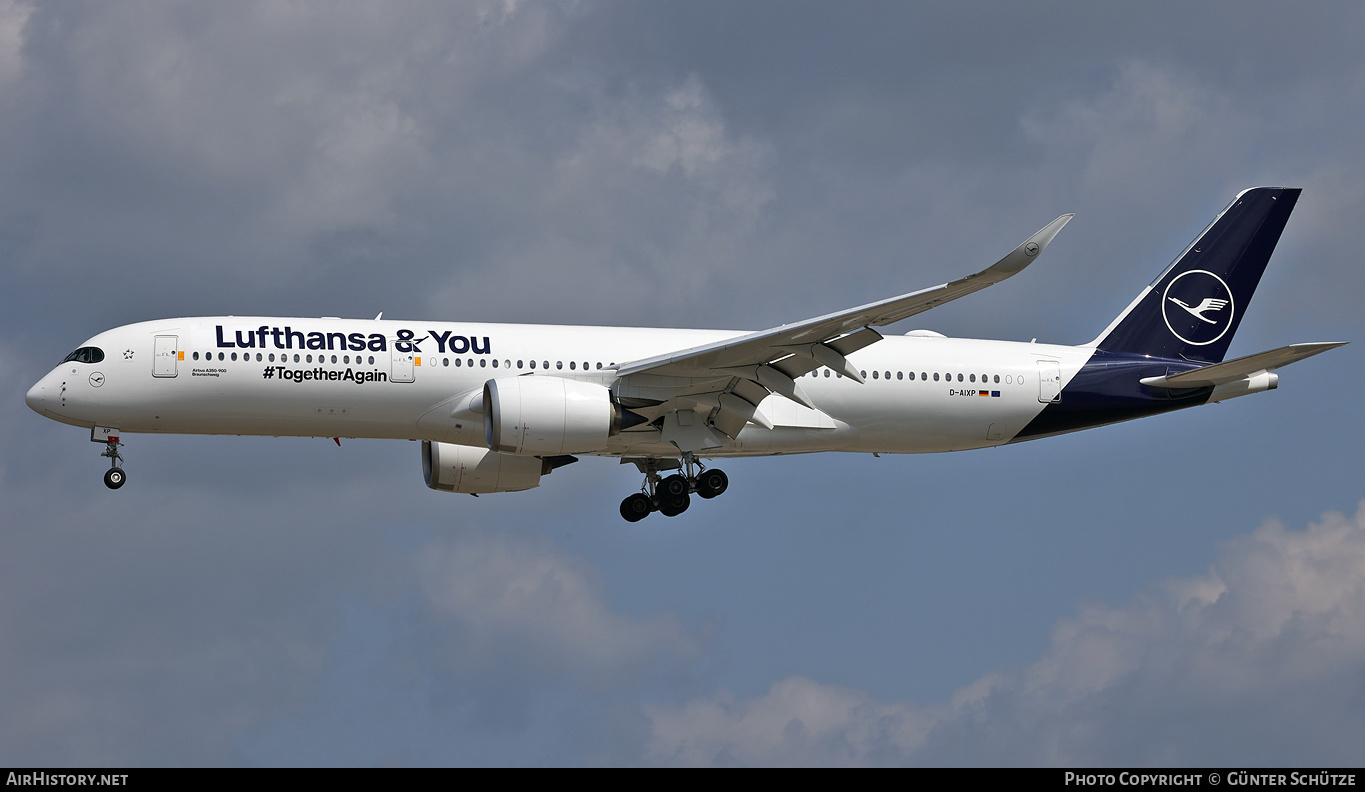 Aircraft Photo of D-AIXP | Airbus A350-941 | Lufthansa | AirHistory.net #373191