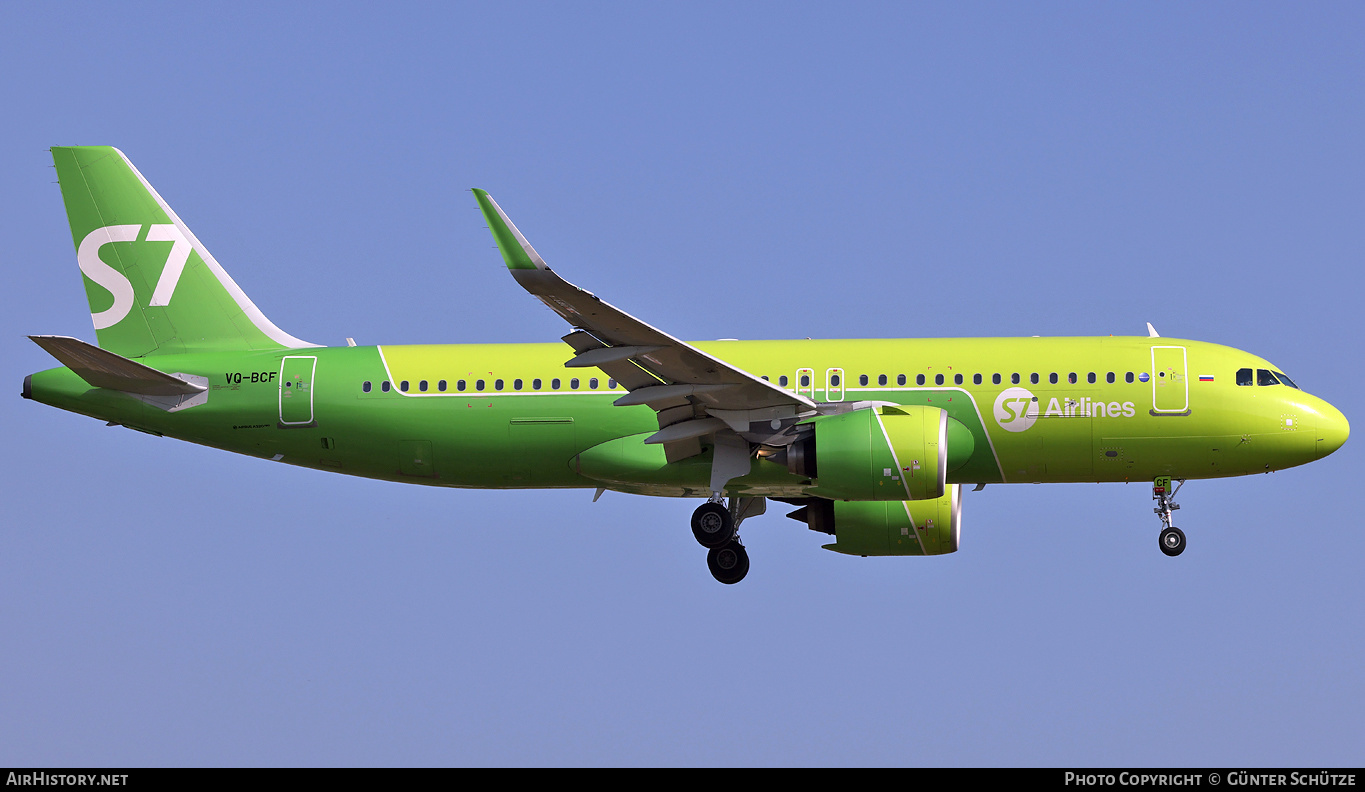 Aircraft Photo of VQ-BCF | Airbus A320-271N | S7 Airlines | AirHistory.net #373196