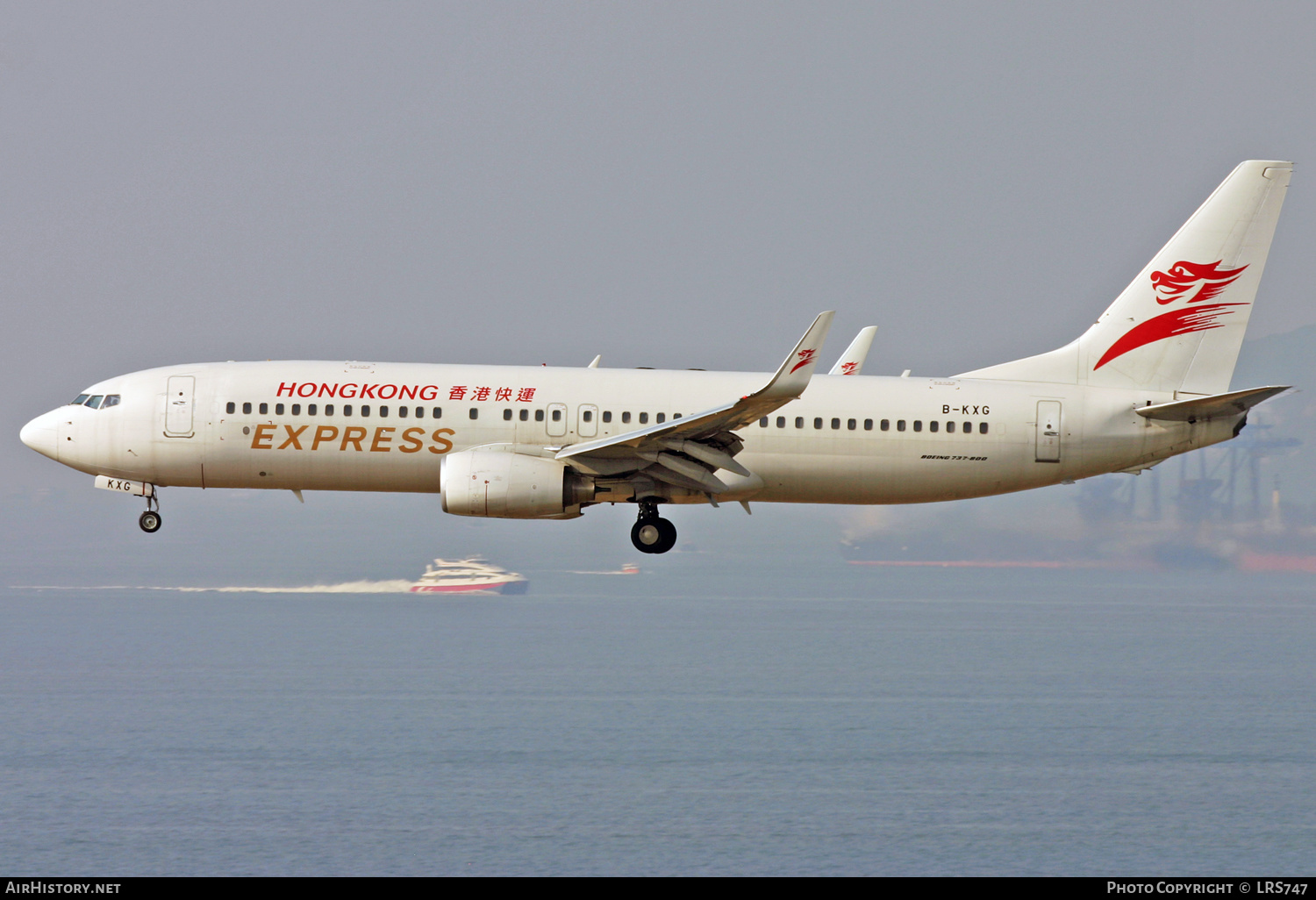 Aircraft Photo of B-KXG | Boeing 737-808 | Hong Kong Express | AirHistory.net #373221