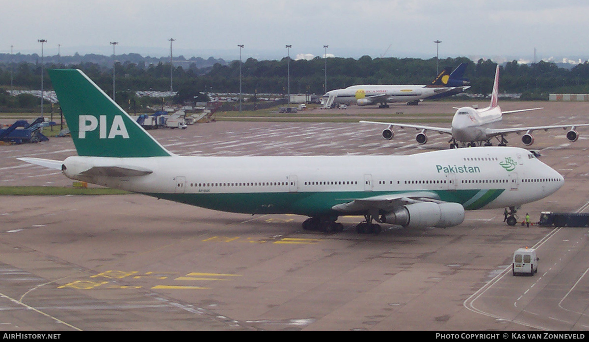 Aircraft Photo of AP-BAK | Boeing 747-240BM | Pakistan International Airlines - PIA | AirHistory.net #373229