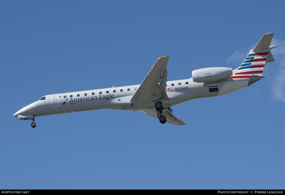 Aircraft Photo of N836HK | Embraer ERJ-145LR (EMB-145LR) | American Eagle | AirHistory.net #373242