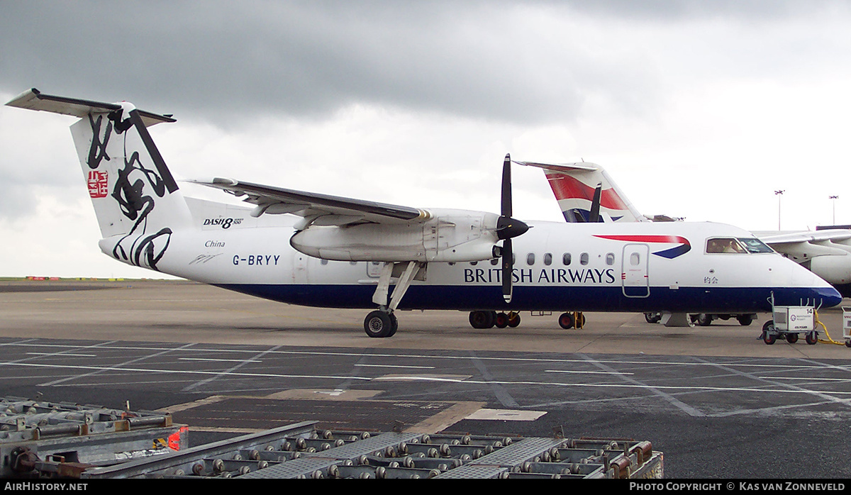 Aircraft Photo of G-BRYY | Bombardier DHC-8-311Q Dash 8 | British Airways | AirHistory.net #373260