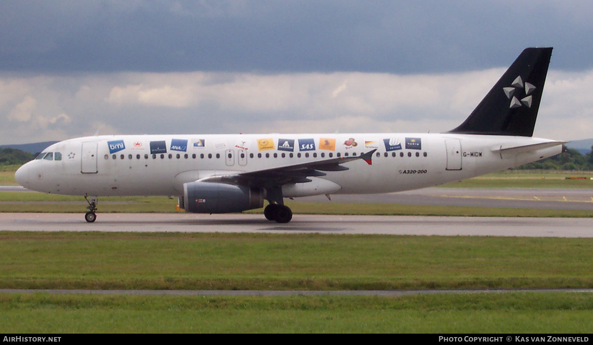 Aircraft Photo of G-MIDW | Airbus A320-232 | BMI - British Midland International | AirHistory.net #373264