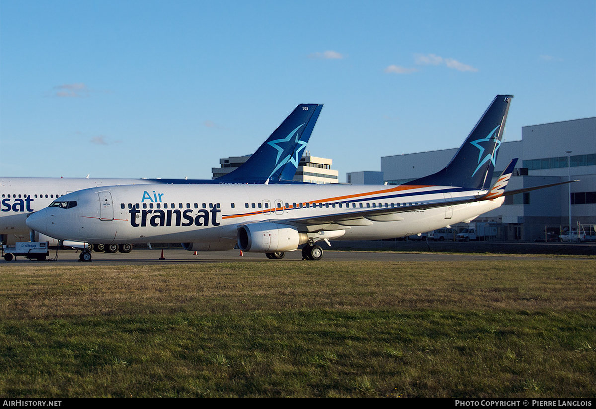 Aircraft Photo of C-GTQX | Boeing 737-8FH | Air Transat | AirHistory.net #373271