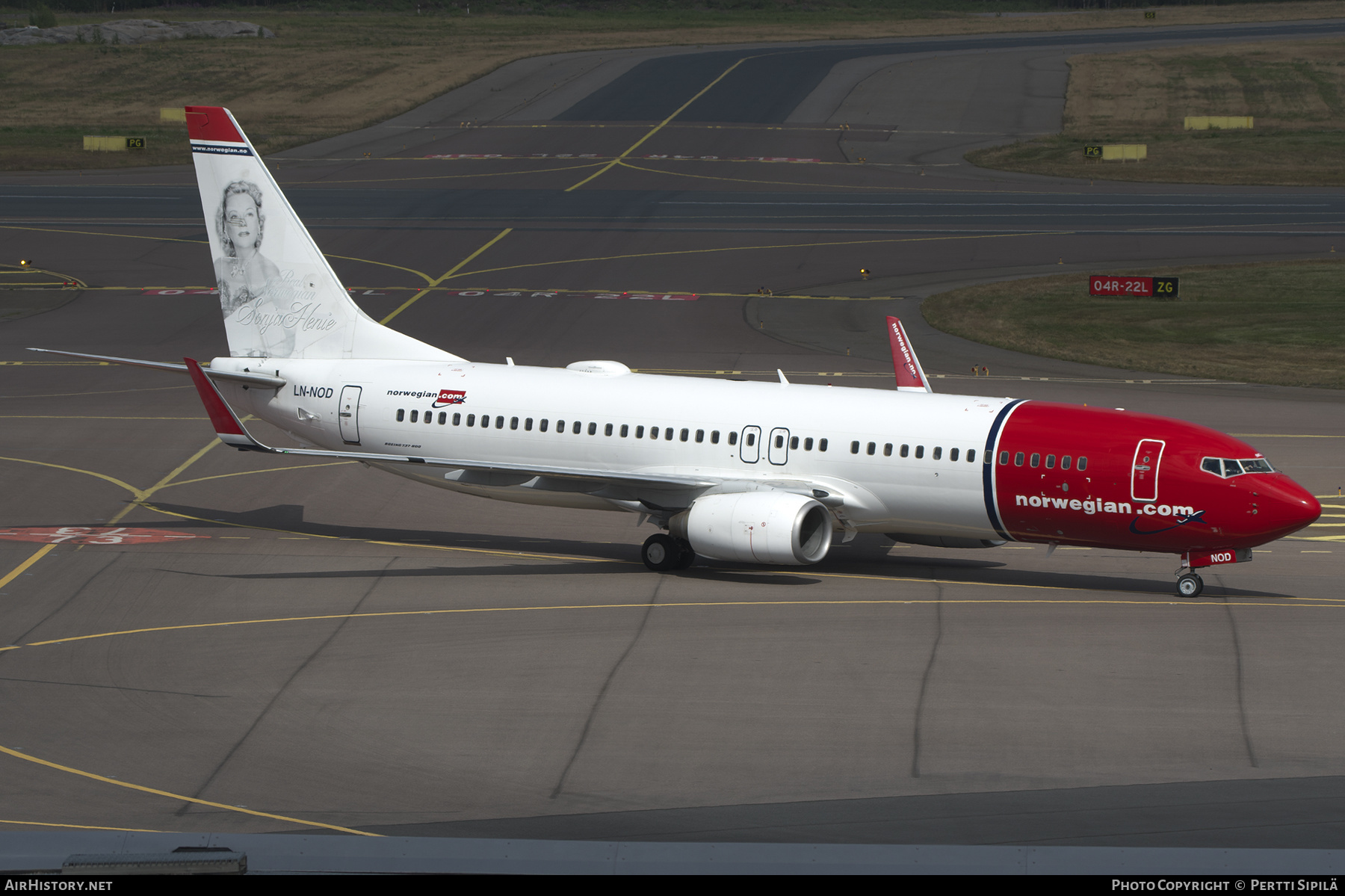 Aircraft Photo of LN-NOD | Boeing 737-8Q8 | Norwegian | AirHistory.net #373277