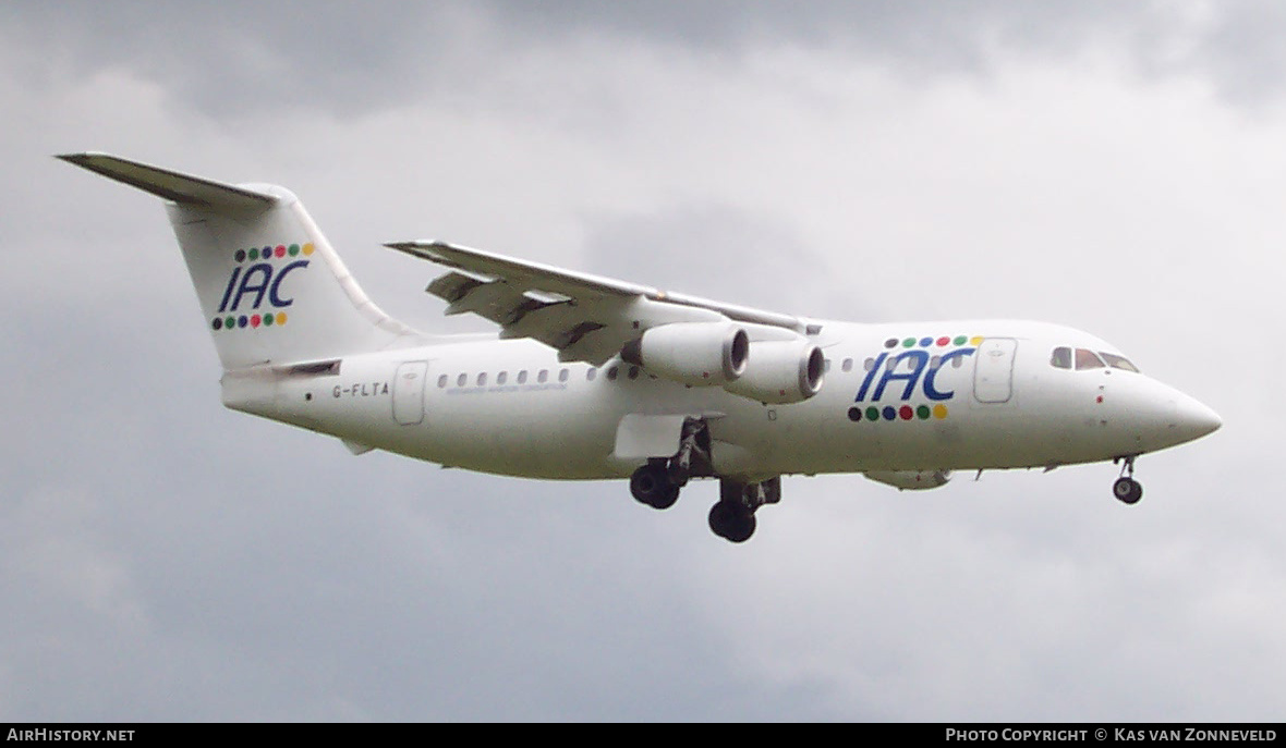 Aircraft Photo of G-FLTA | British Aerospace BAe-146-200 | IAC - Integrated Aviation Consortium | AirHistory.net #373281