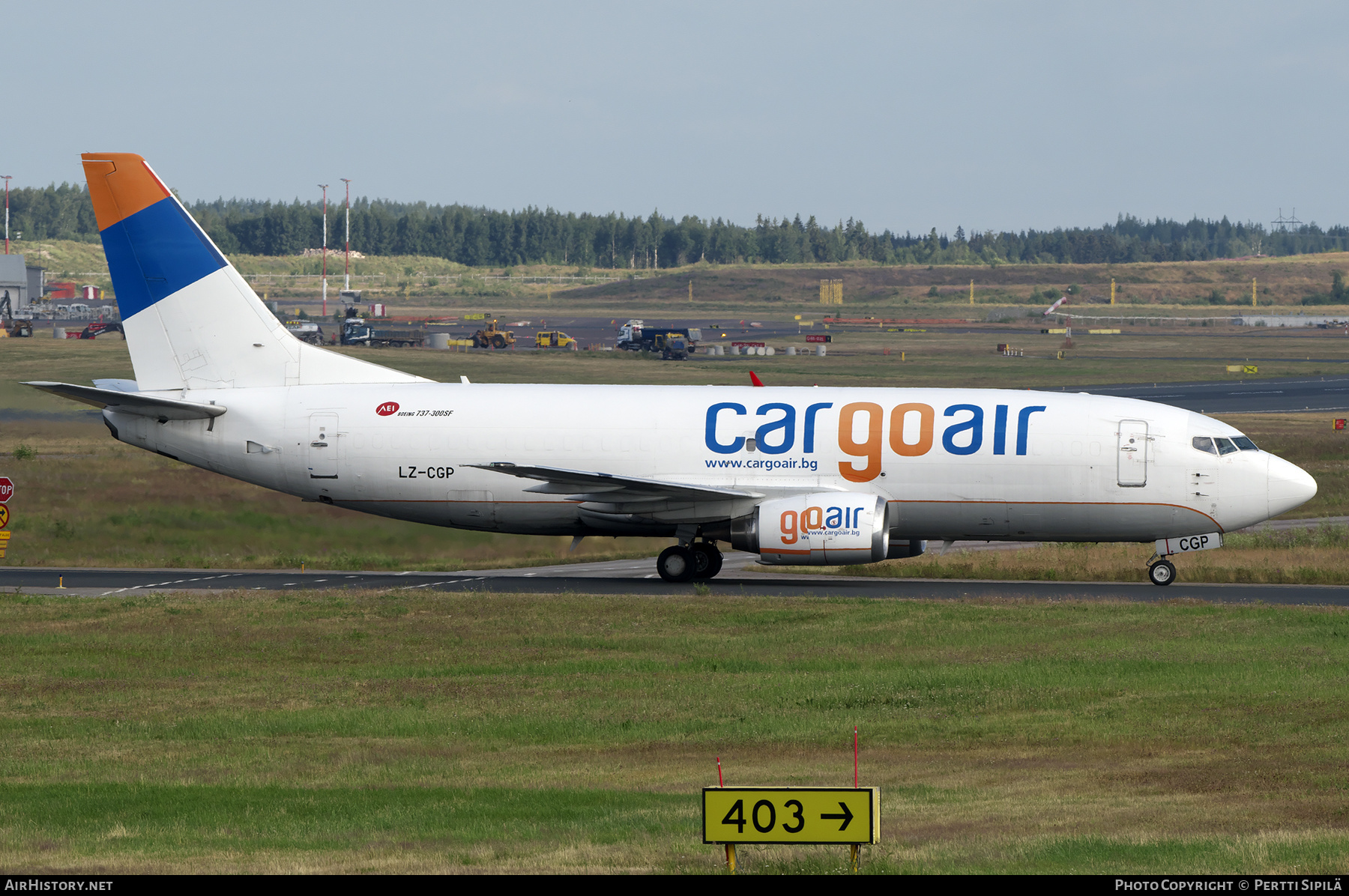 Aircraft Photo of LZ-CGP | Boeing 737-35B(SF) | Cargo Air | AirHistory.net #373286