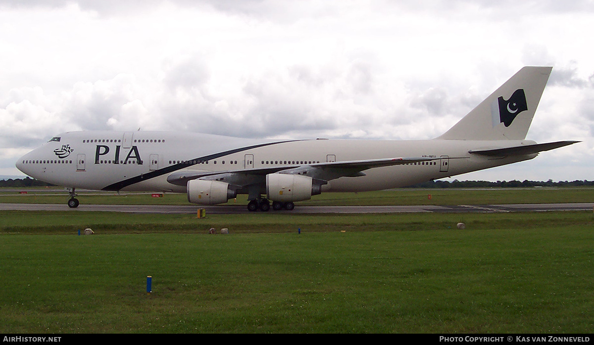 Aircraft Photo of AP-BFU | Boeing 747-367 | Pakistan International Airlines - PIA | AirHistory.net #373293