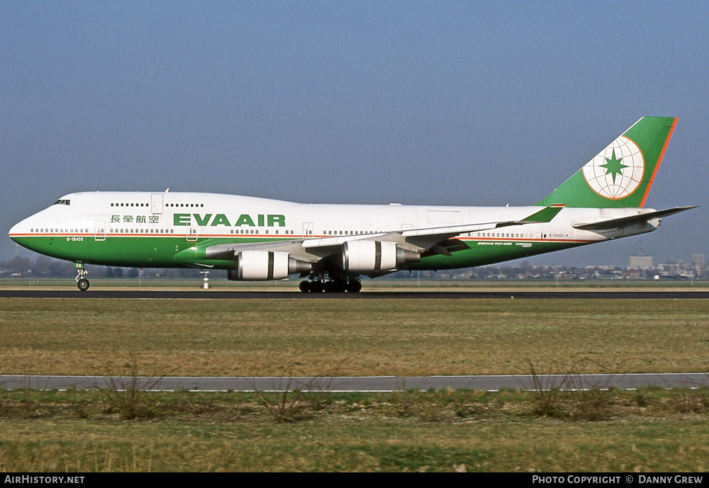 Aircraft Photo of B-16405 | Boeing 747-45EM | EVA Air | AirHistory.net #373306