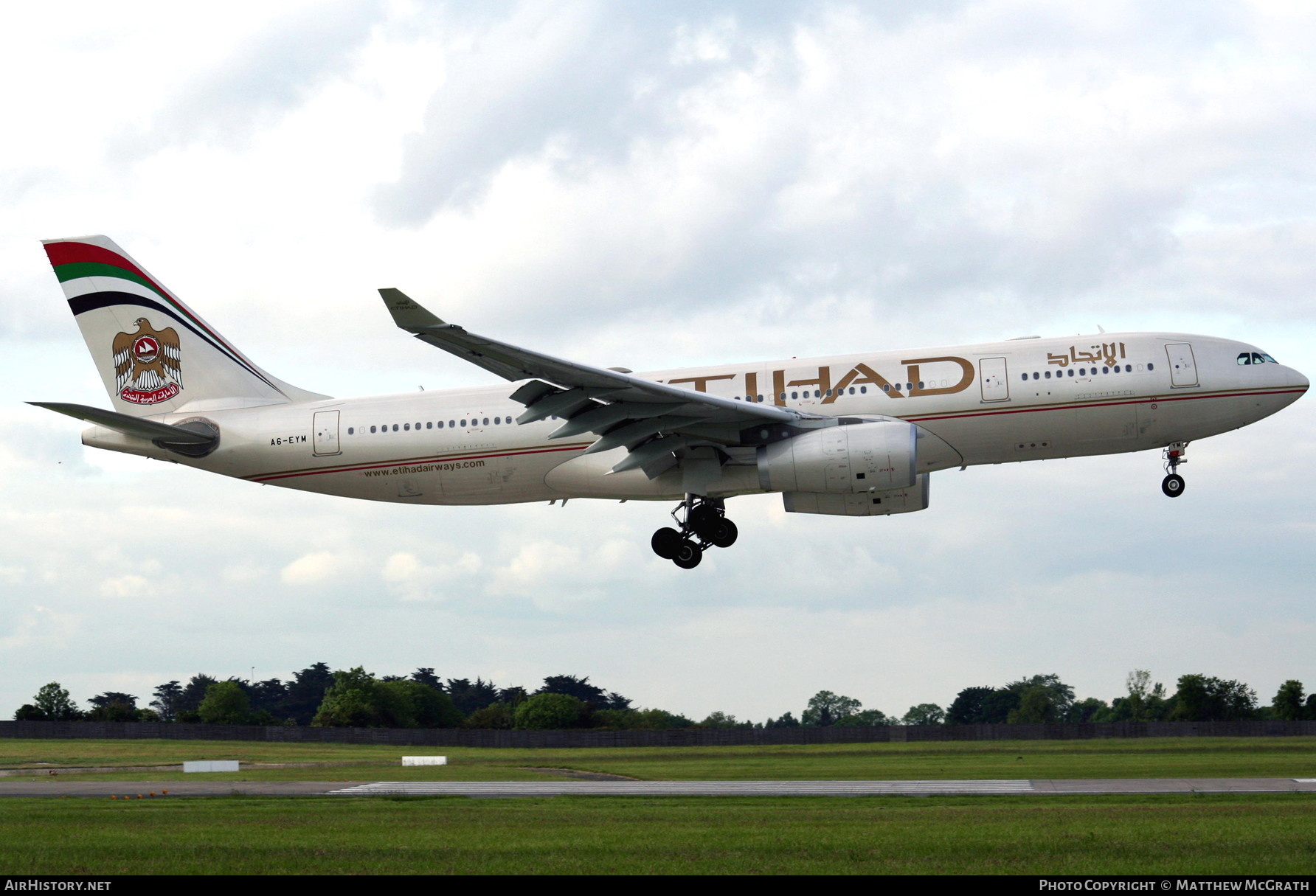 Aircraft Photo of A6-EYM | Airbus A330-243 | Etihad Airways | AirHistory.net #373317