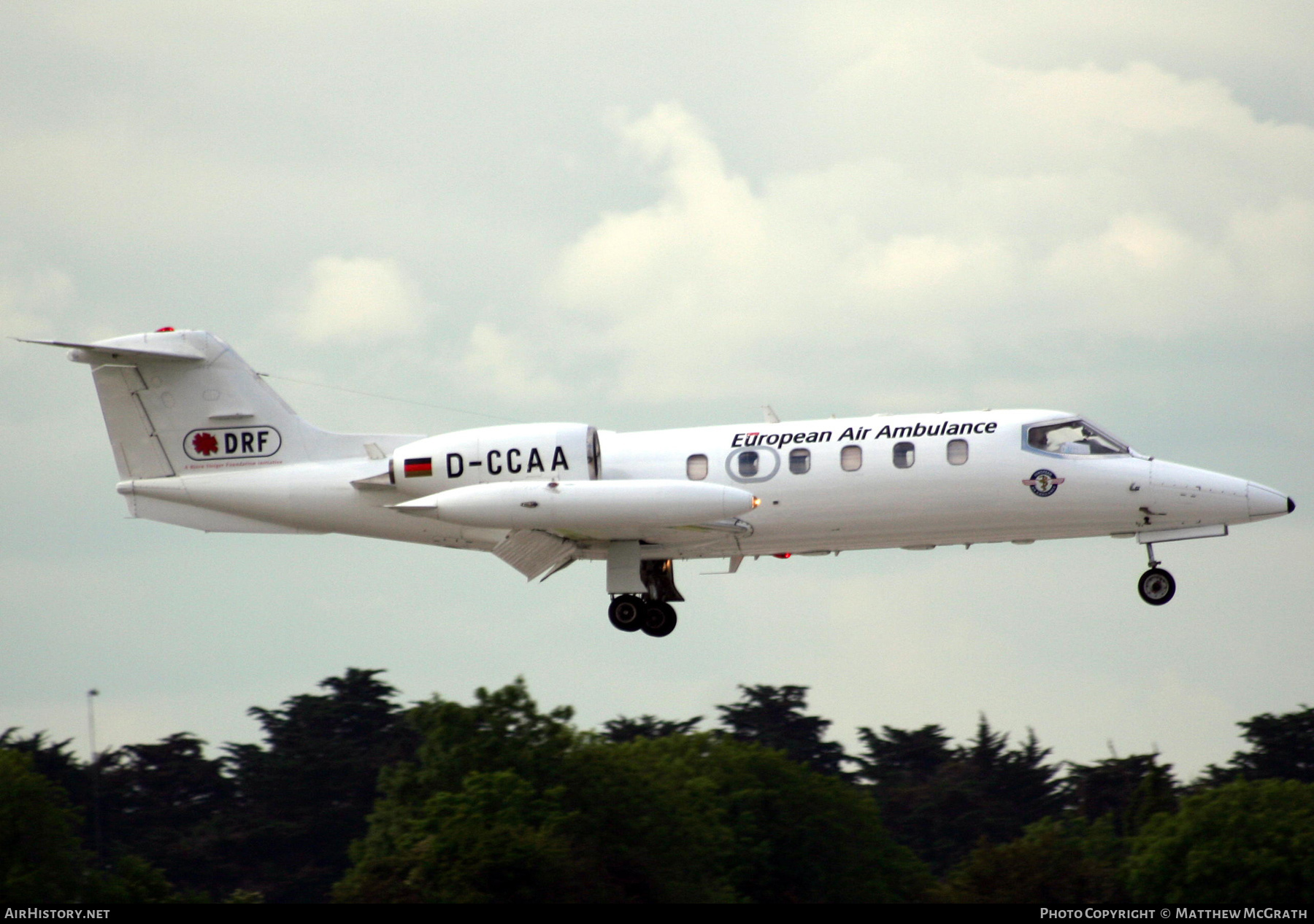Aircraft Photo of D-CCAA | Gates Learjet 35A | European Air Ambulance | AirHistory.net #373321