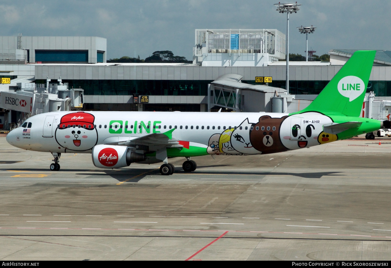 Aircraft Photo of 9M-AHR | Airbus A320-216 | AirAsia | AirHistory.net #373323