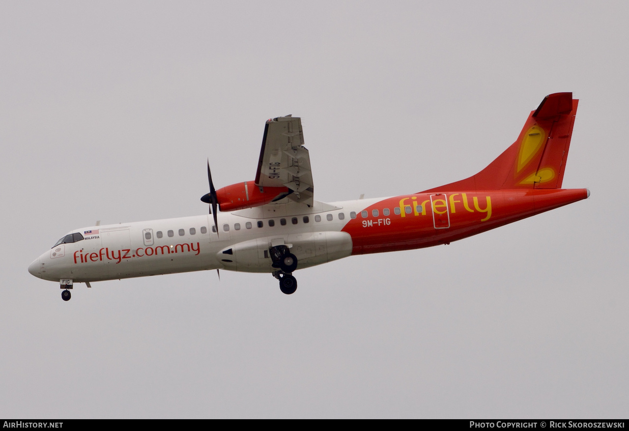 Aircraft Photo of 9M-FIG | ATR ATR-72-600 (ATR-72-212A) | Firefly | AirHistory.net #373325