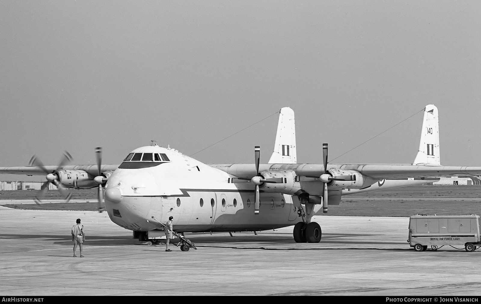 Aircraft Photo of XR140 | Armstrong Whitworth AW-660 Argosy E.1 | UK - Air Force | AirHistory.net #373332