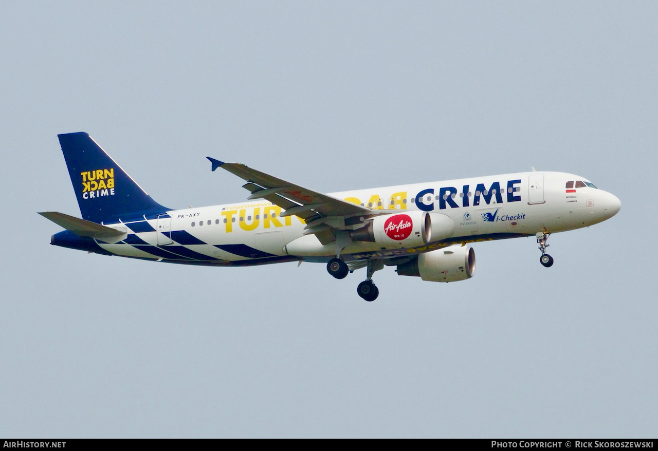 Aircraft Photo of PK-AXY | Airbus A320-216 | AirAsia | AirHistory.net #373342