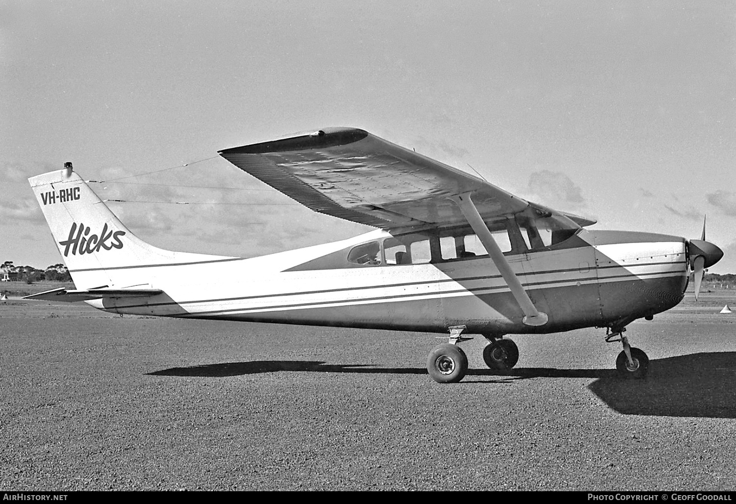 Aircraft Photo of VH-RHC | Cessna 182D Skylane | Hicks Aviation | AirHistory.net #373346