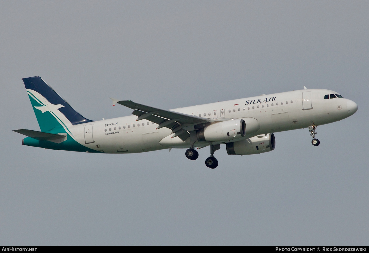 Aircraft Photo of 9V-SLM | Airbus A320-233 | SilkAir | AirHistory.net #373388