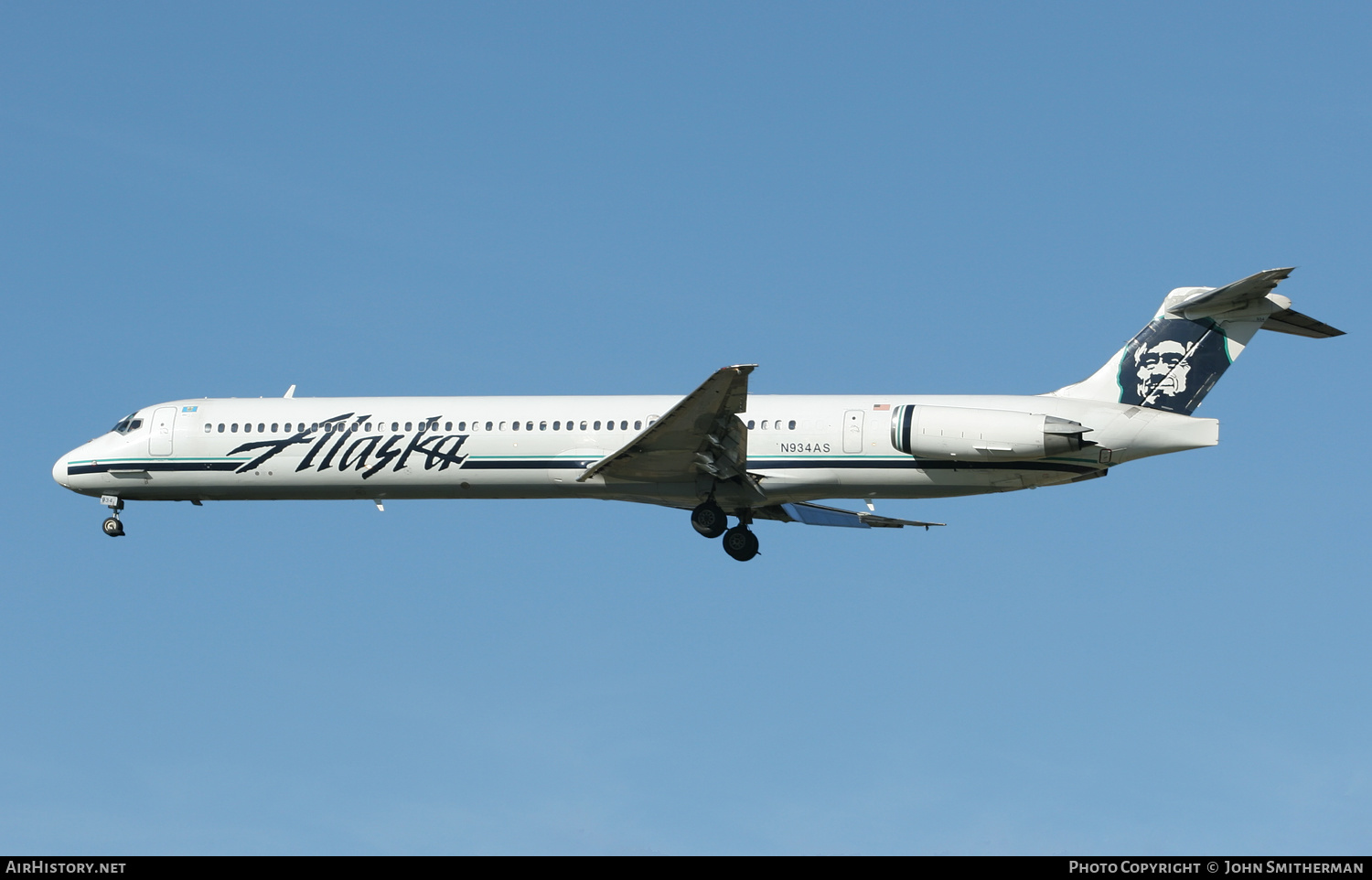 Aircraft Photo of N934AS | McDonnell Douglas MD-83 (DC-9-83) | Alaska Airlines | AirHistory.net #373391