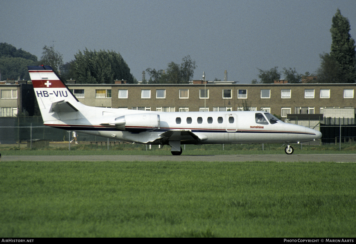 Aircraft Photo of HB-VIU | Cessna 550 Citation II | Sunshine Aviation | AirHistory.net #373394
