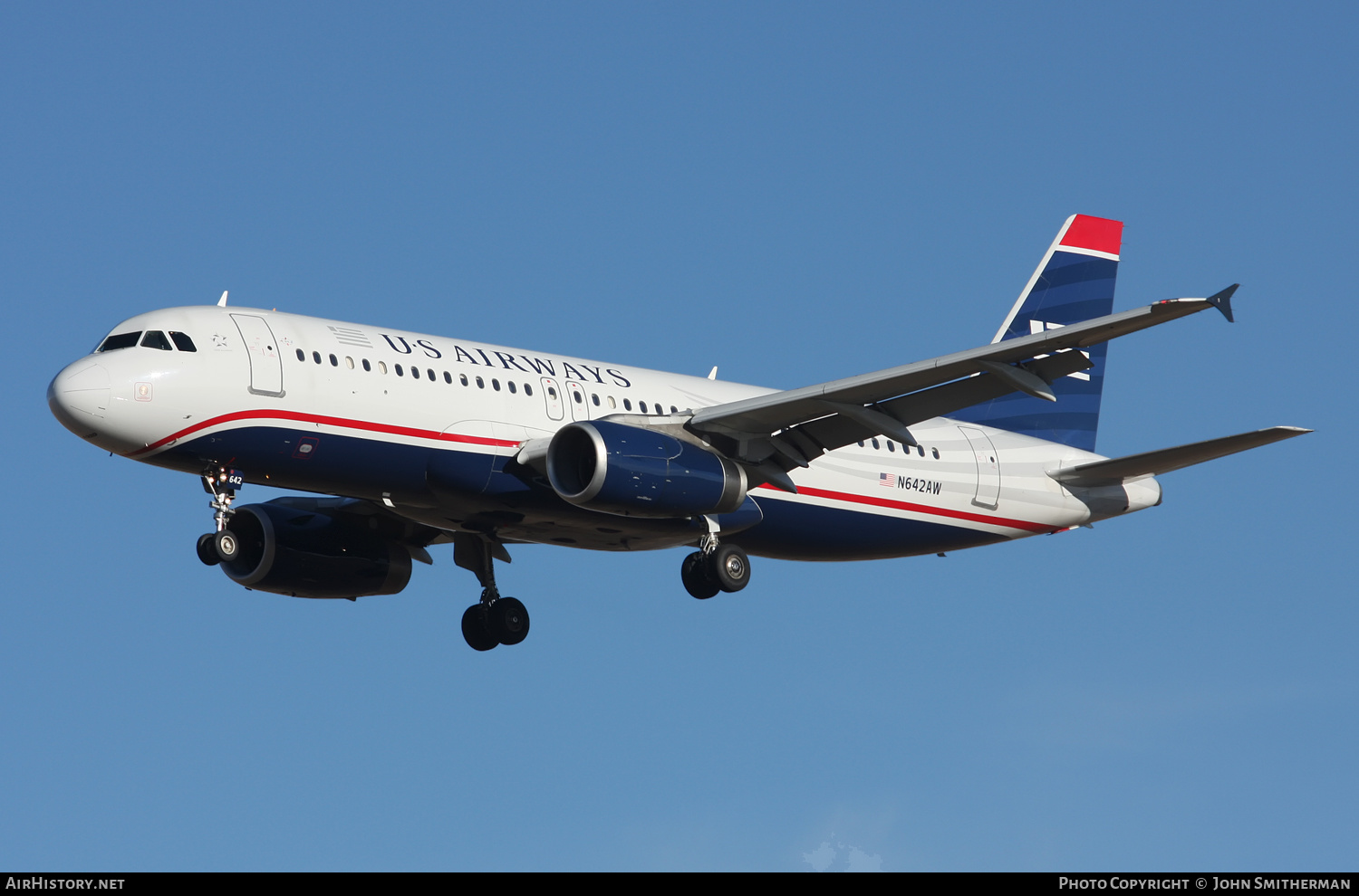 Aircraft Photo of N642AW | Airbus A320-232 | US Airways | AirHistory.net #373398