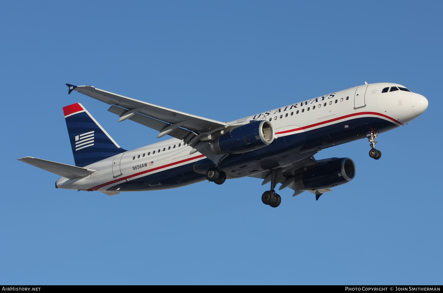 Aircraft Photo of N656AW | Airbus A320-232 | US Airways | AirHistory.net #373401