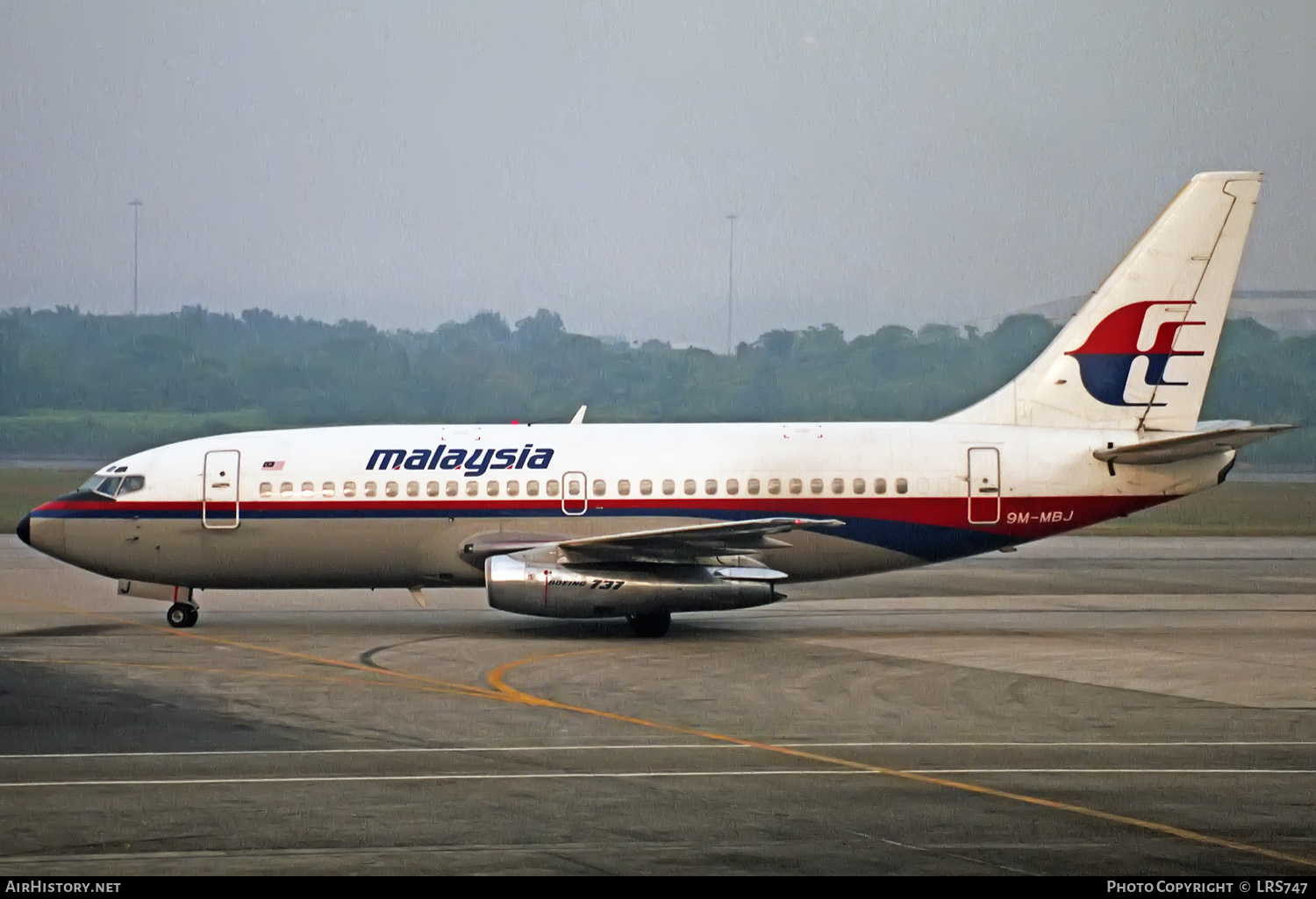 Aircraft Photo of 9M-MBJ | Boeing 737-2H6/Adv | Malaysia Airlines | AirHistory.net #373403