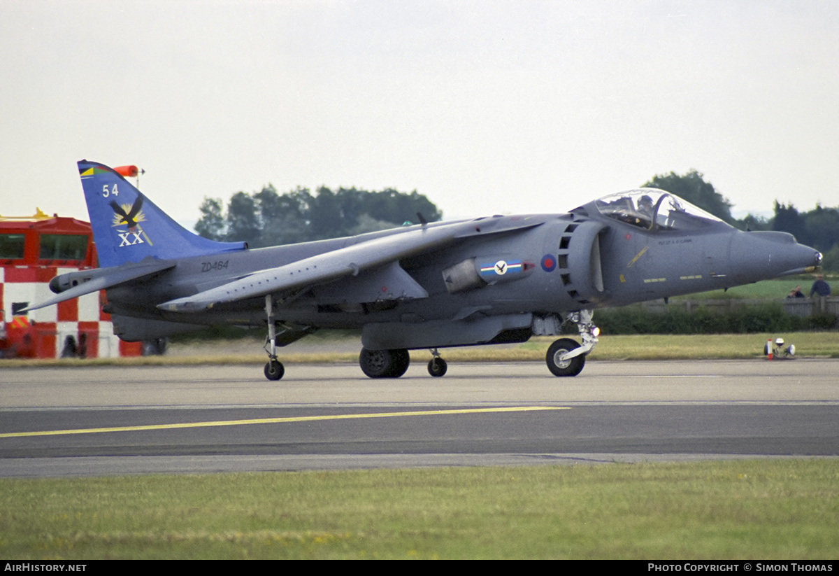 Aircraft Photo of ZD464 | British Aerospace Harrier GR7 | UK - Air Force | AirHistory.net #373408