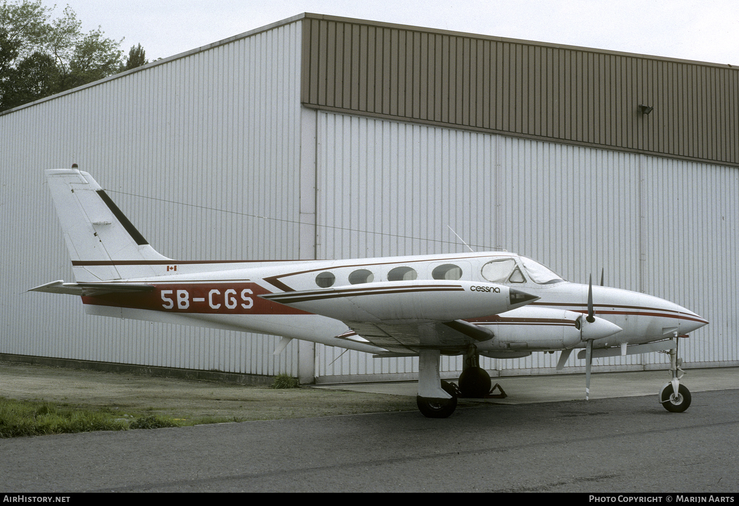 Aircraft Photo of 5B-CGS | Cessna 340A | AirHistory.net #373418