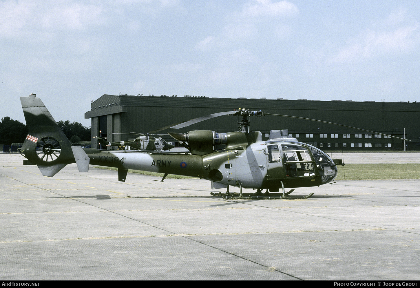 Aircraft Photo of XX384 | Aerospatiale SA-341B Gazelle AH1 | UK - Army | AirHistory.net #373428